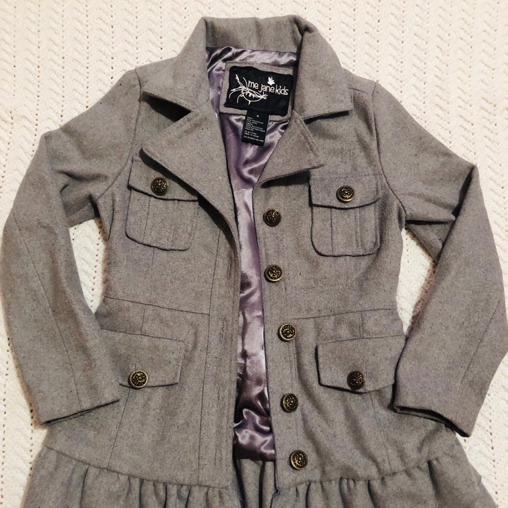 Grey Peacoat